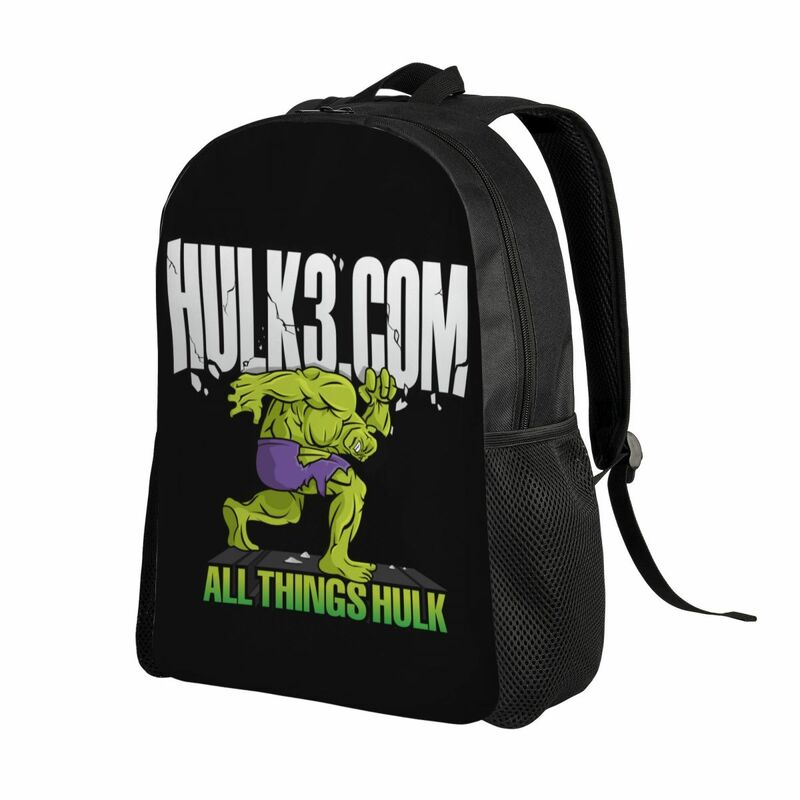 Personalized Superhero Hulk Backpacks Men Women Fashion Bookbag for College School Bags