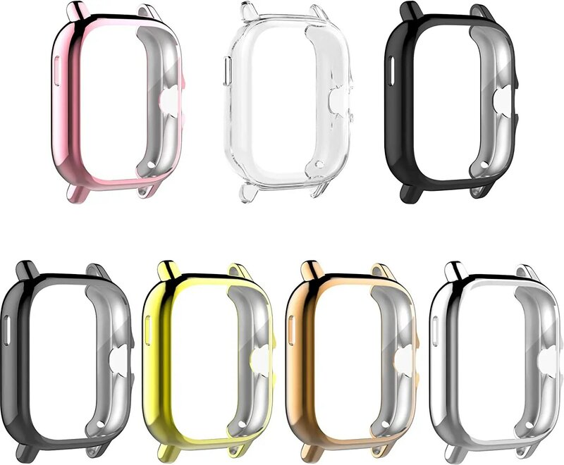 TPU Protective Cover For Amazfit GTS 2 2e 3 Full Screen Protector Case Sleeve For Huami Amazfit GTS 3 2 Watch Protection Shell