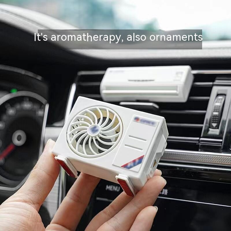 Neue Mini-Klimaanlage dekorative Aroma therapie Maschine dauerhaften Duft Solar dekorative Parfüm Dekoration
