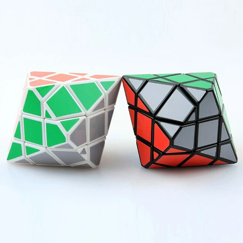 Novo 8-canto-apenas octogonal pirâmide dipyramid 4x4 forma modo cubo mágico quebra-cabeça brinquedos para crianças feliz cereja labirinto toy brinquedo