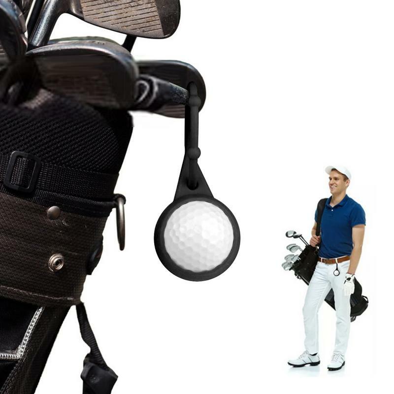 1 stücke tragbare Park Golfball Schutz halter Abdeckung Golfball Silikon hülle Schutzhülle Golf Trainings hilfen Zubehör