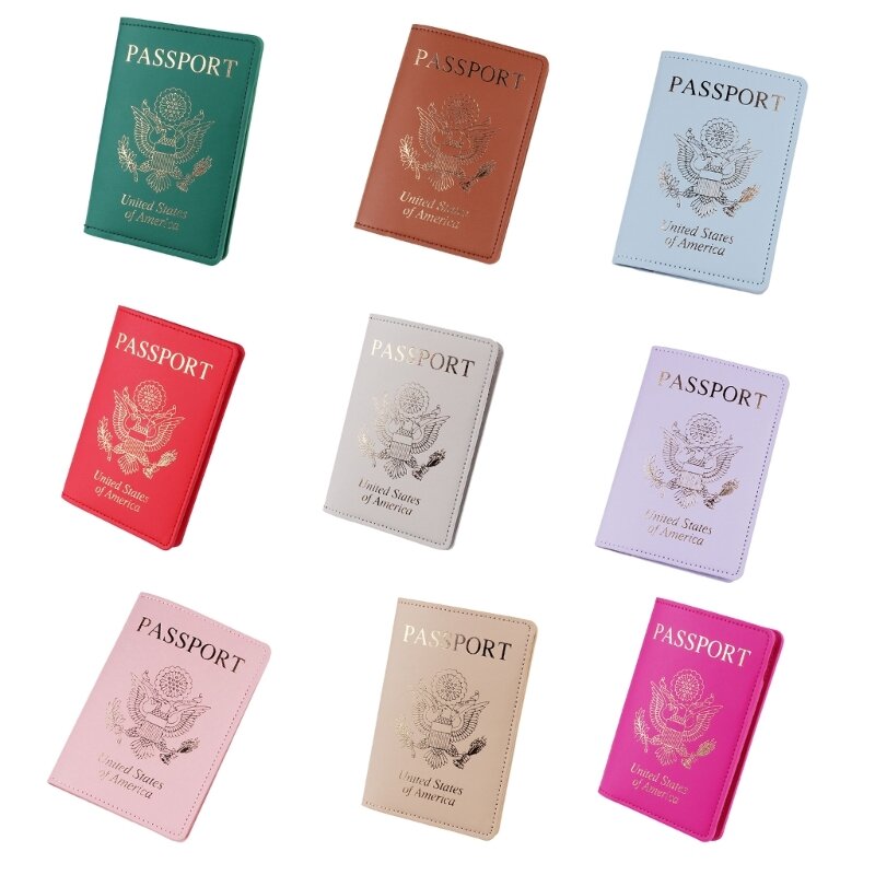 Anti-Scratch Travel Passport Cover Case, Organizador de Documentos, Titular do Passaporte, Cartão de Crédito, Protetor de Armazenamento para Mulheres e Homens