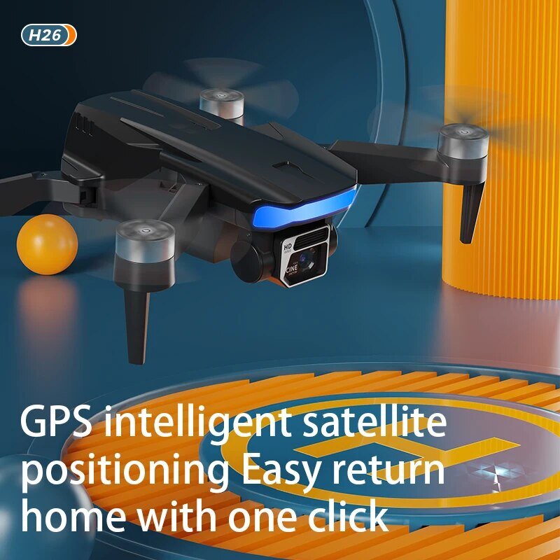 The H26 Pro Drone Has a 15 Minute Range of 12000M Optical Flow Localization with Three Obstacle Avoidance Capabilities