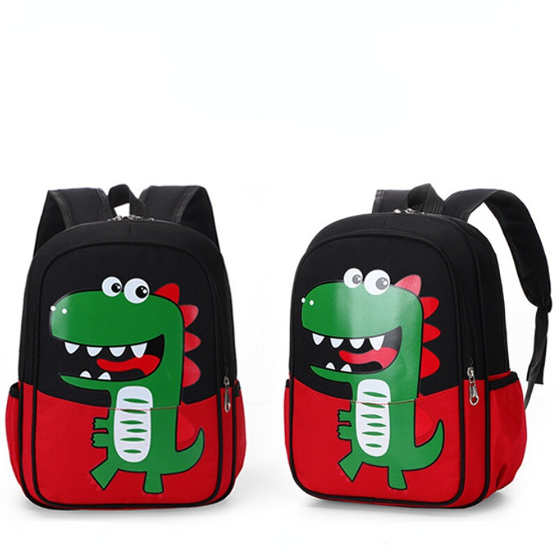 Cute Children Dinosaur Cartoon Backpacks In Kindergarten New Girls Boys Large Capacity Primary School Bags Kids Travel Bag Gift