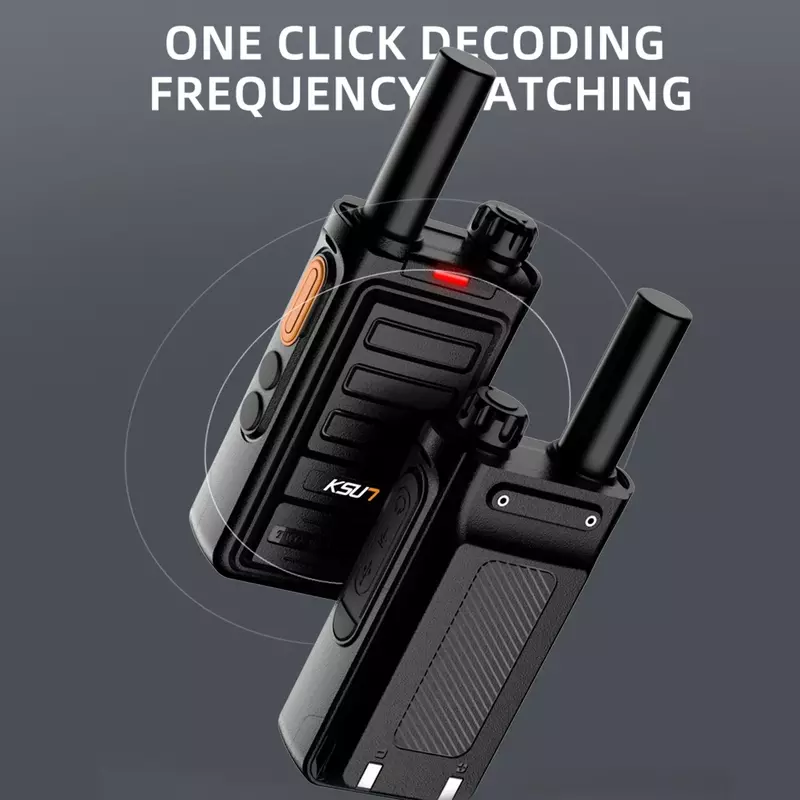 Ksun walkie talkie 2 pcs Radio Transceiver drahtlose Kommunikation ausrüstung Zwei-Wege-Radio im Freien, Hotel