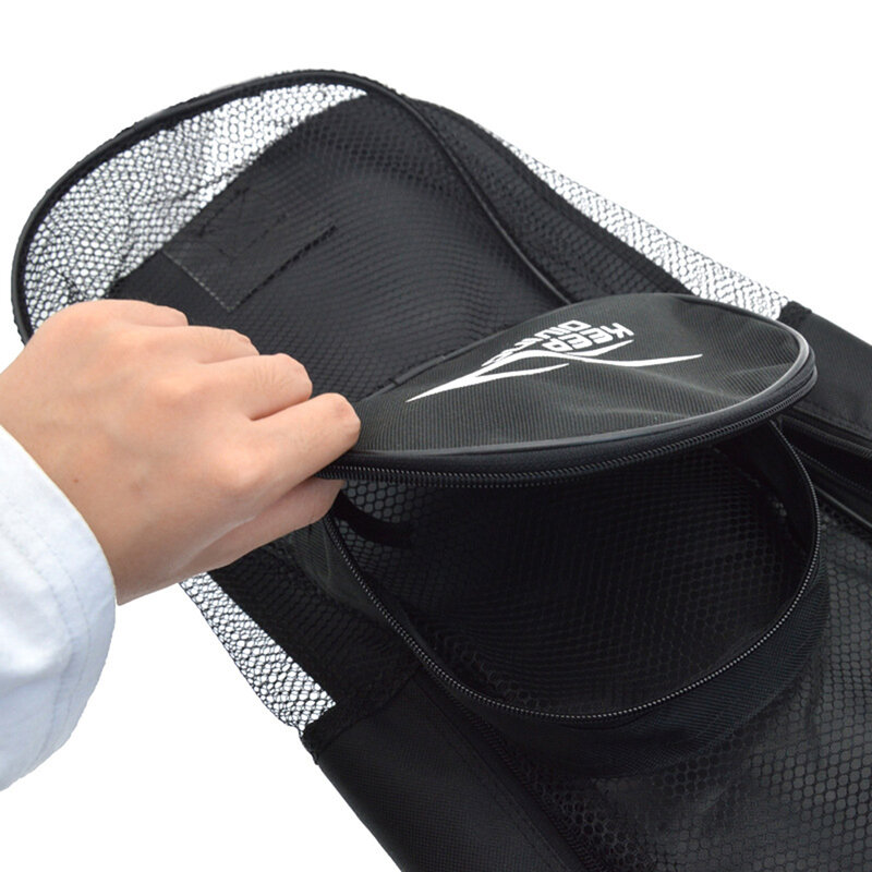 Tragbare Taucht asche mit Tasche verstellbarer wasserdichter Zwei-Wege-Reiß verschluss tasche Rucksack