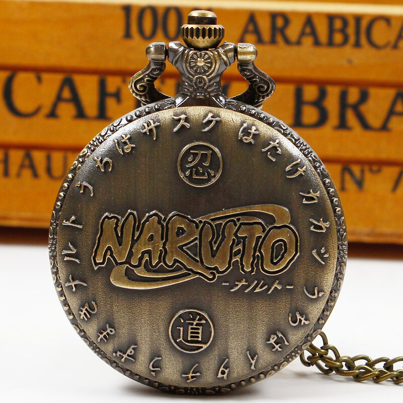 Famous Anime Movie Theme Pocket Watches Personalised Quartz Pocket FOB Watch Accessory Chain Clock Kids Souvenir Gift