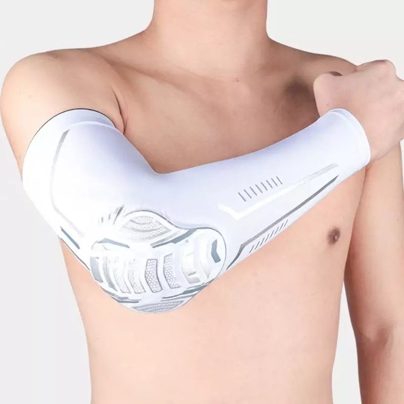 Manga protectora brazo anticolisión, protector codo transpirable, articulación para baloncesto libre, montañismo,