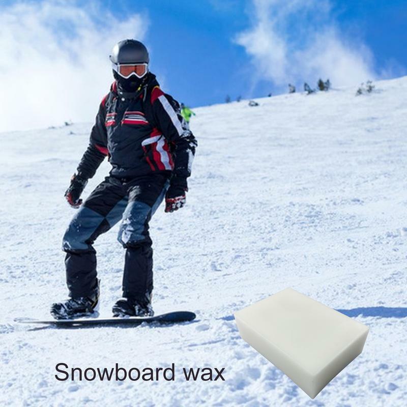 Cera para Snowboard, accesorios para esquí, reducción de fricción y aumento de velocidad, fácil de aplicar