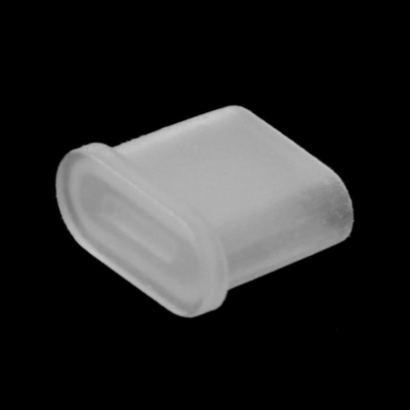 10 Buah Penutup Pelindung Steker Debu Tahan Lama untuk Port Pria USB Tipe C Pengiriman Drop