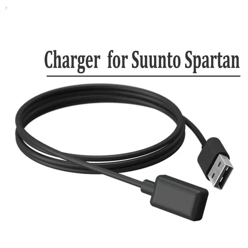 Carregador para Suunto Spartan Sport Wrist HR Ultra Baro, Cabo de carregamento USB, Dock Cradle para relógio inteligente, Suunto 9 Baro D5