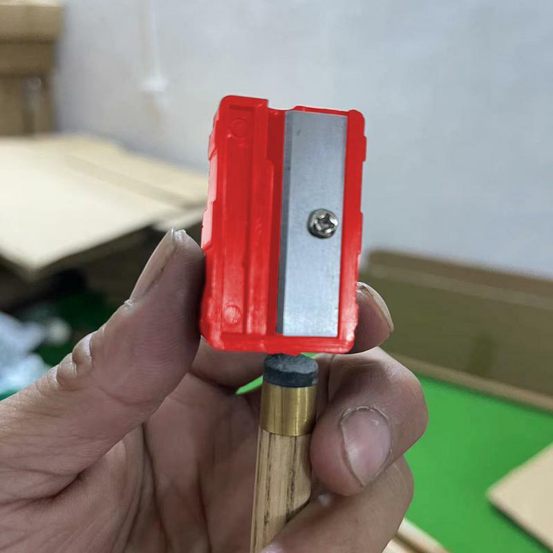 Recortador de punta de taco de billar portátil, Mini Corrector moldeador, mejora el rendimiento de la reproducción de billar, herramienta de mantenimiento de taco