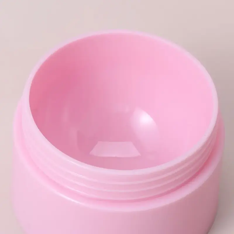 Pot cosmétique rond en plastique HI, contenant de maquillage, crème pour le visage, fard à barrage, gel, crème solaire, parfum, bouteille de voyage, 1 pièce