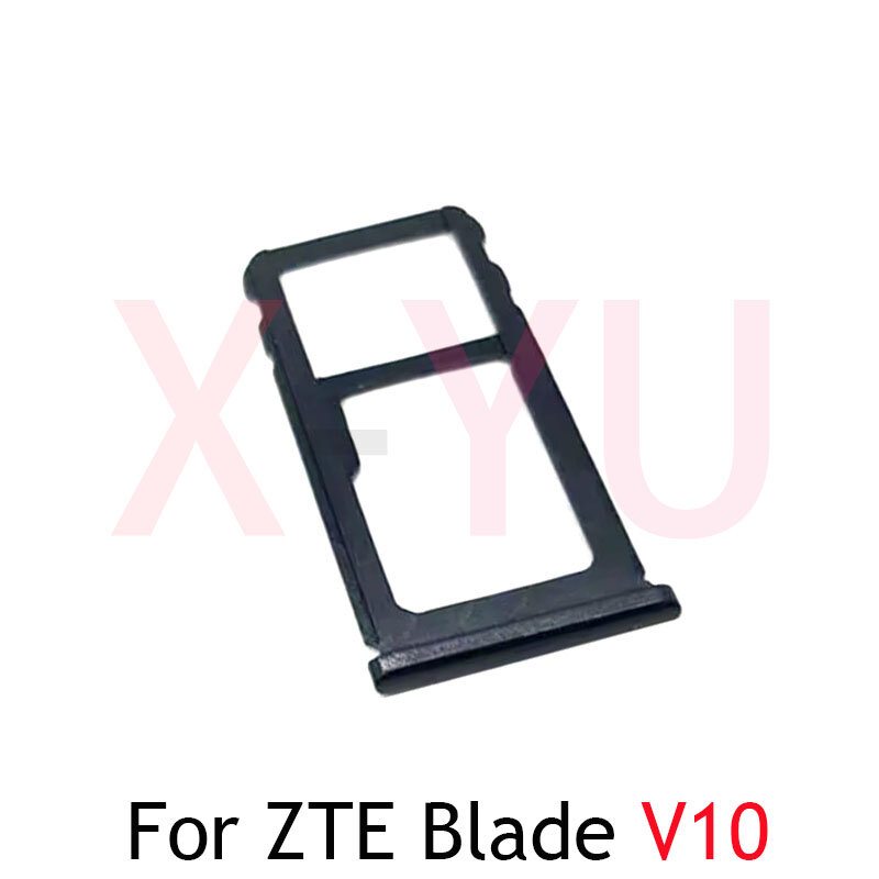 Bandeja de tarjeta SIM para ZTE Blade V10 / V10 Vita, adaptador de ranura, piezas de reparación de repuesto