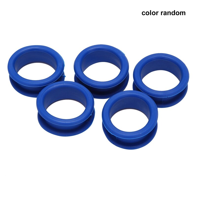 150Pcs Silicone Finger Rings For Any Scissors Inserts Haircutting Styling Tools Accessories Mix Colors