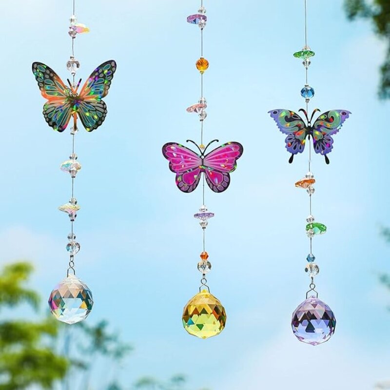 DIY Holographic Laser Butterfly Pendant Silicone Mold DIY Butterfly Keychain Crystal Epoxy Resin Mold
