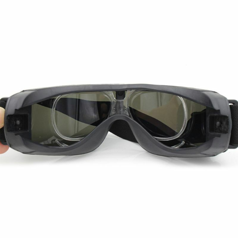 Óculos esqui esportivos com adaptador para óculos miopia, lentes armação para ciclismo