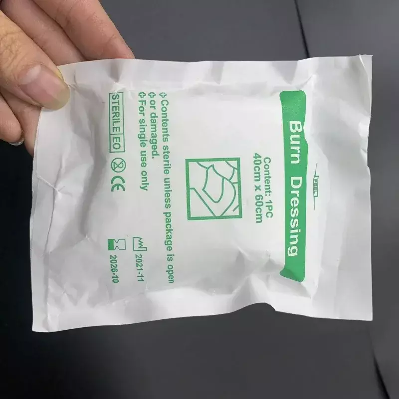 Стерильная компрессионная марлевая подкладка для ожогов, антиинфекционный Антибактериальный мазь для лечения ожогов, аптечка первой помощи
