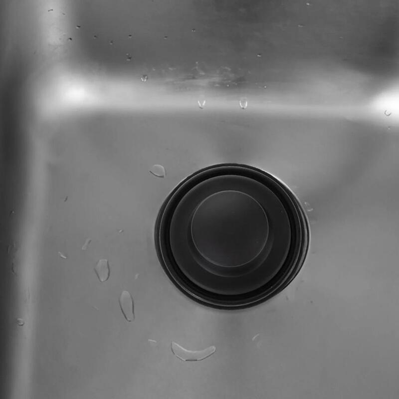 Aço inoxidável Kitchen Sink Plug Set, Dreno de odores, Rolha de odor, Proteção de tubulação, Lixo para casa