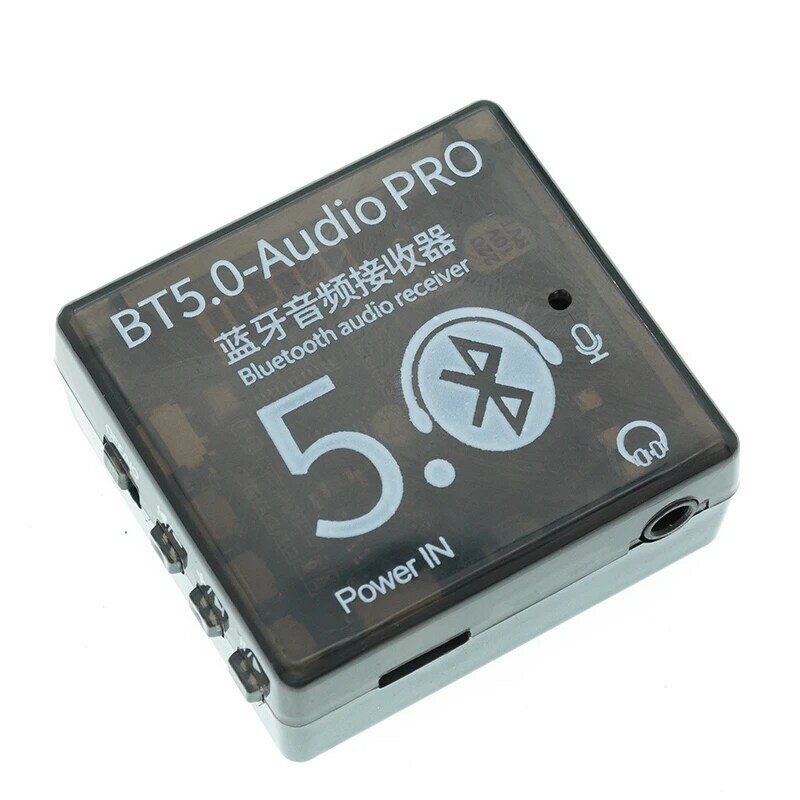 Мини Bluetooth 5,0 декодер плата аудио приемник BT5.0 PRO MP3 плеер без потери качества беспроводной стерео музыкальный усилитель модуль с чехлом