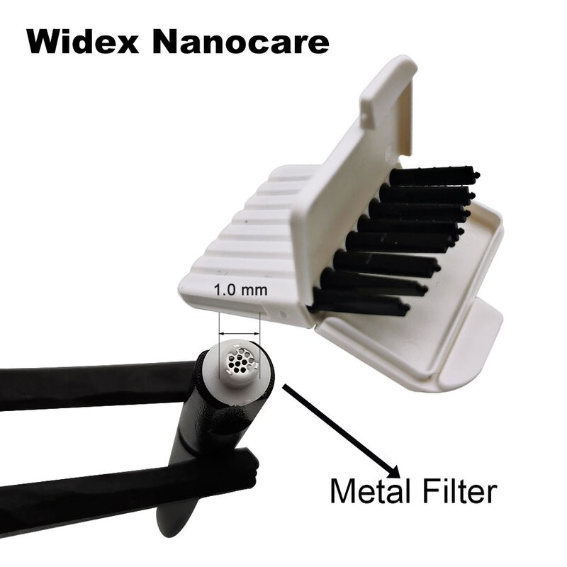 Widex NanoCare alat bantu dengar, pelindung lilin telinga Filter Cerumen