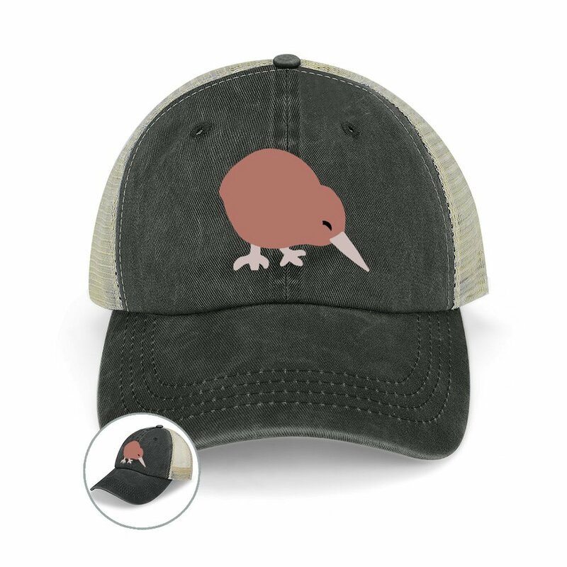Kiwi burung topi koboi topi pesta topi ukuran besar mendaki gunung untuk pria wanita
