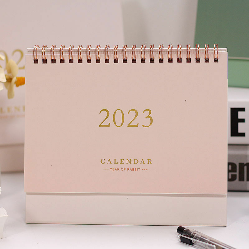 July 2022-December 2023 Desktop Simple Desk Learning Self-discipline Plan This Calendar Note Month