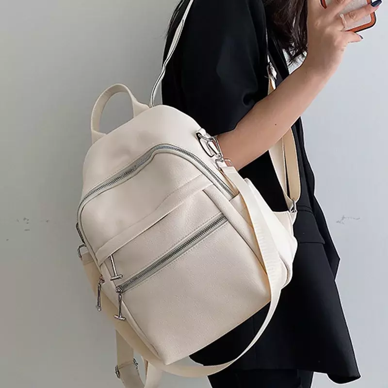 Женский многофункциональный рюкзак для путешествий, вместительный Повседневный школьный ранец для ноутбука для девочек