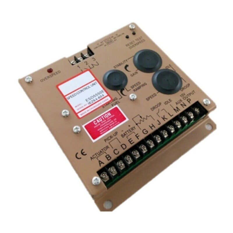 ESD5500E Engine Speed Control Governor ESD5500E For Crude Oil-Generator Unit Controller With Double Capacitors