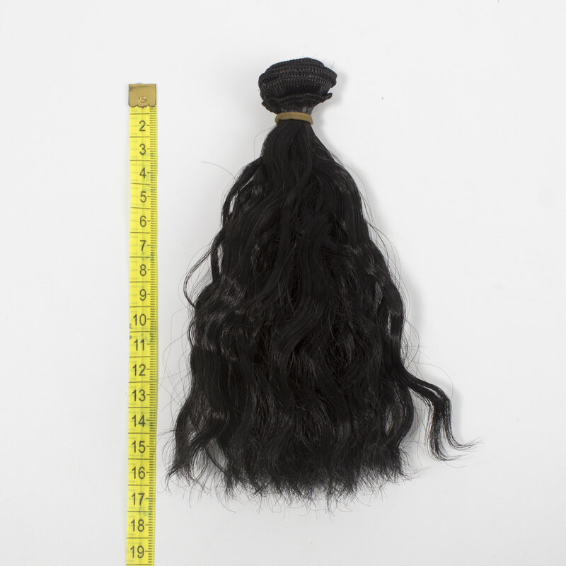 Linha de alta temperatura do cabelo encaracolado do fio da boneca 15cm 25cm * 100cm de bybrana bjd