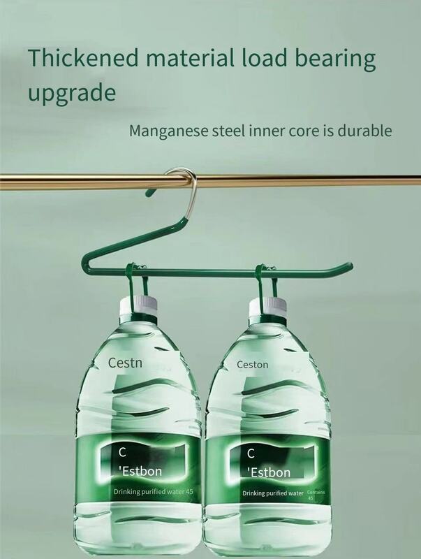 Ganzentype Broekhanger Voor Thuisgebruik Hangende Broek Hanger Niet-Markering Broek Clip Antislip Dip Plastic Kledingrek Kast Storag