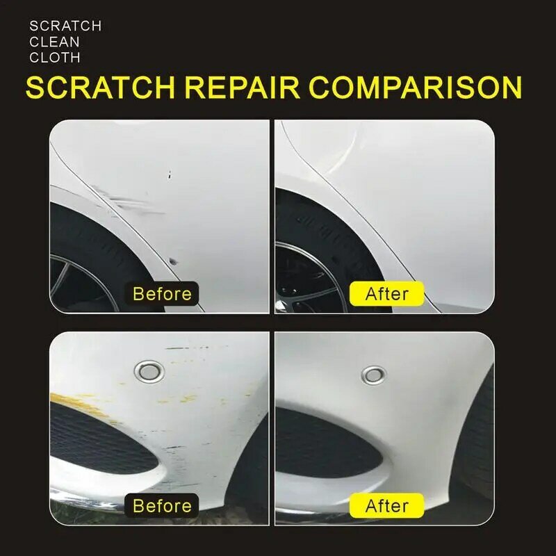Paño de limpieza para reparación de arañazos de coche, Nano paño de eliminación de arañazos para el cuidado de la pintura del coche, reparador de arañazos
