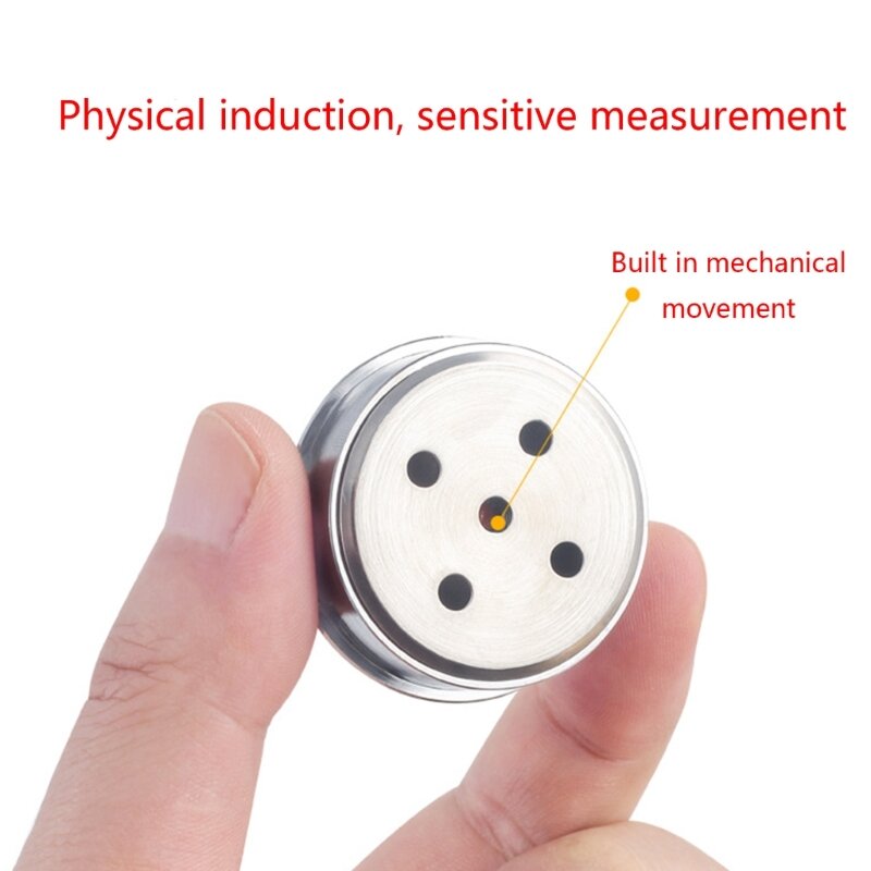 Mini termômetro redondo 43 mm, medidor temperatura -30 a 60 ℃ indicador do medidor temperatura
