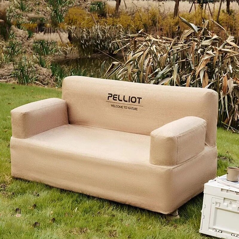 Three Seater Lazy Bag Air Sofa Beach Outdoor Camping Foldable Air Sofa Nature Romantic Relexing Lounge Chair Fotel Sofa Camping
