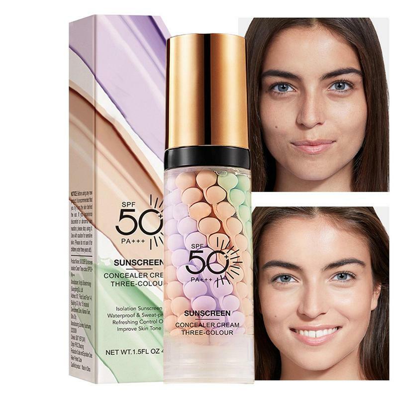 Face Primer Makeup Moisturizing Isolation Cream Invisible Pores Facial Brighten Correcting Skin Tone Refreshing Cosmetics