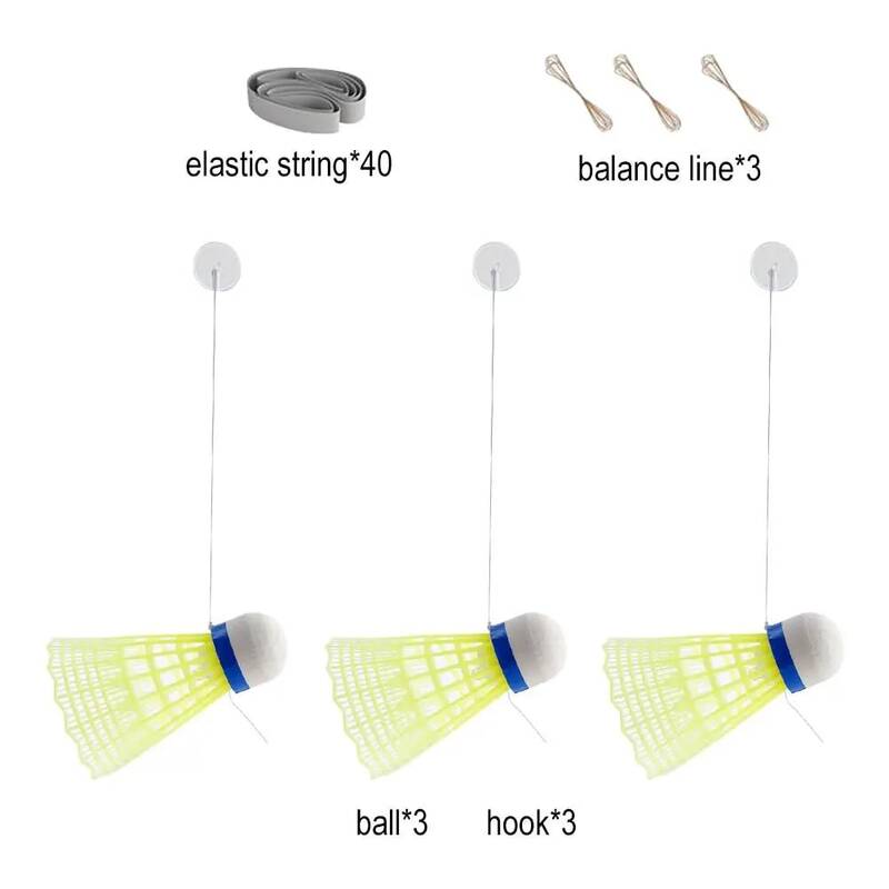 Tenisówki do badmintona rozciągają profesjonalną maszynę do badmintona Robot rakieta Sport treningowy samodzielnej praktyki akcesoria treningowe