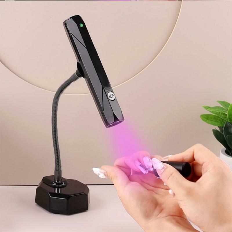 Nail Drying Lamp Led Detachable Rechargeable Nail Dryer for Manicure Fast Curing Gel Nail Polish Professional Nail Lamp Tool