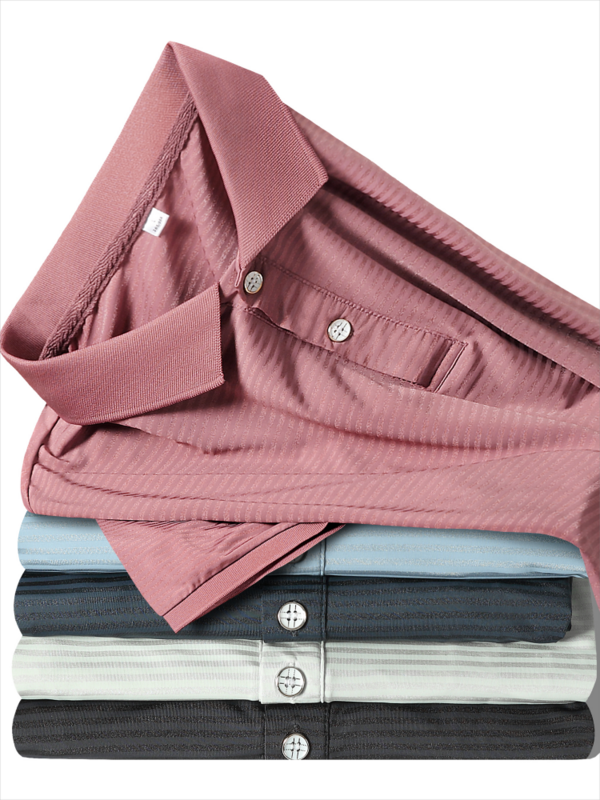 Polo de manga corta para hombre, camiseta transpirable, informal, de negocios, Color sólido, de Golf, talla grande 8xl, 7xl, novedad de 2024
