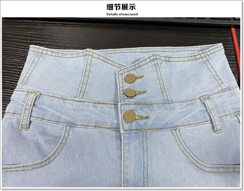 Pantalones pitillo de cintura alta para mujer, pantalón largo informal, ajustado, Y2k, Primavera, 2024