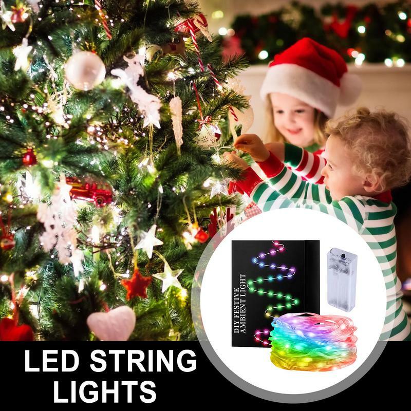 Luci a stringa che cambiano colore luci a LED intelligenti con controllo App luci a stringa per esterni intelligenti per interni ed esterni