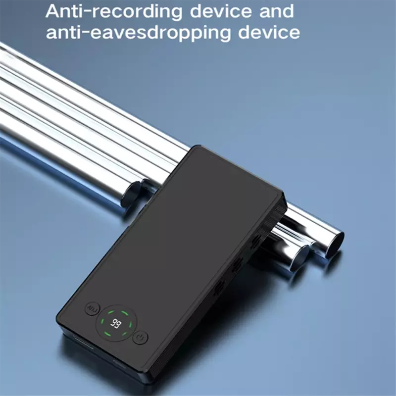 Dispositivo Detector de escucha, dispositivo Anti grabación, dispositivo de hacking, antivoz, espía, bloqueador de sala de reuniones