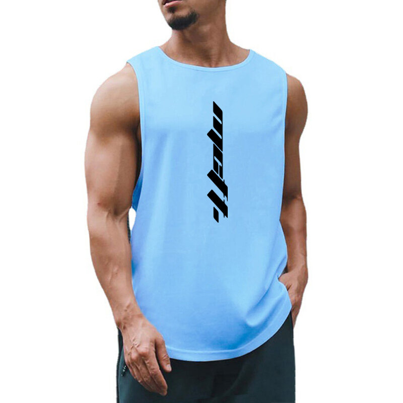 Muscleguys-ropa de gimnasio para hombre, camiseta sin mangas de entrenamiento, chaleco de culturismo, camiseta de malla para Fitness, camisetas deportivas de baloncesto