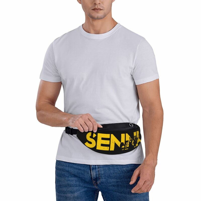 กระเป๋าคาดเอว Ayrton Senna Street merch สำหรับทุกเพศ