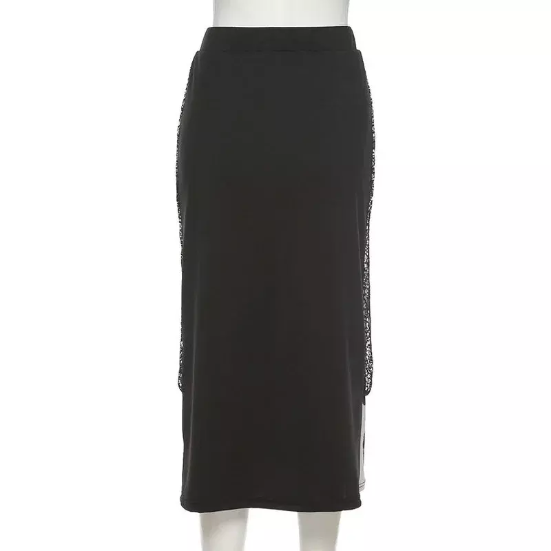 Faldas con estampado degradado para mujer, faldas con salpicaduras de tinta, diseño personalizado, costura, 2024