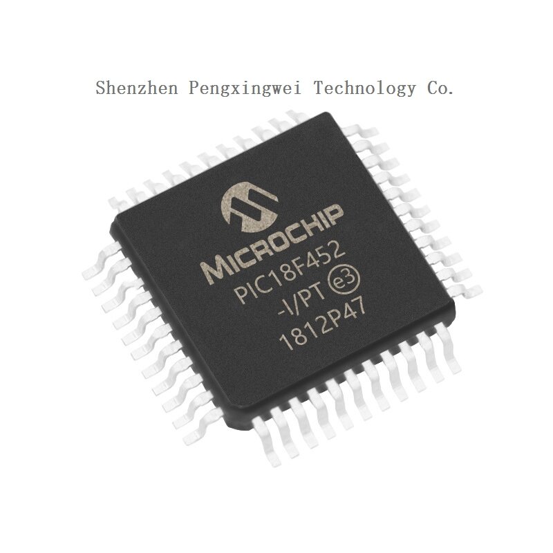 Microcontrolador original, PIC18F452-I PT PIC18F452-I PIC18F452 PIC18F PIC18 PIC, TQFP-44, MCU MPU e SOC, 100% novo