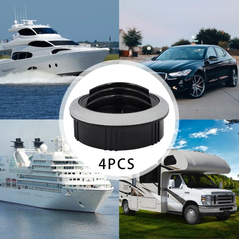4x RV Boat Yacht Dashboard Air Vent Deflector Repair Parts Air Outlet Vent RV Air Conditioner Vent for Boat Yacht Rvs