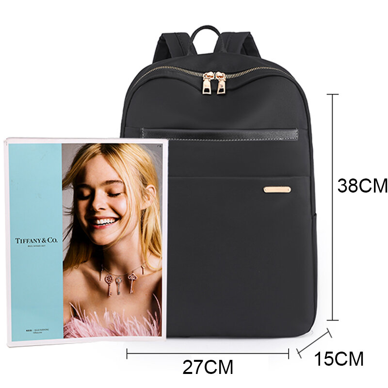 Luxury Design Nylon Women Backpack 2023 Fashion Bagpack Classic Style School Bag For Girls New Travel High Capacity Bookbags Sac