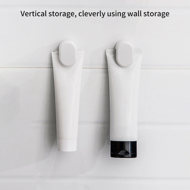 Portaspazzolino senza perforazione portaspazzolino a parete portaoggetti portaoggetti Organizer accessori per il bagno