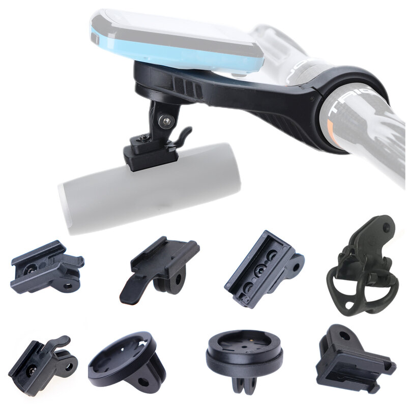 Yardstick-soporte de faro para CATEYE/Magene/GACIRON, adaptador de abrazadera de luz para cámara GOPRO