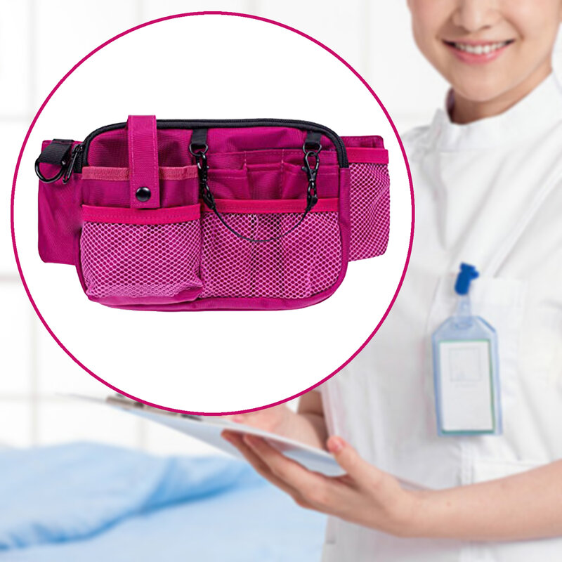 Multi scomparto Gear Pocket Organizer per allattamento borsa da cintura Utility marsupio borsa da allattamento per penna forniture da lavoro per donna forbici da uomo